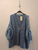 Long Sleeved Knitted Cardigan with Heart Detail