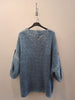 Long Sleeved Knitted Cardigan with Heart Detail