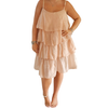 Strappy tiered dress