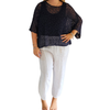 Loose knit poncho top
