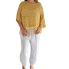 Loose knit poncho top